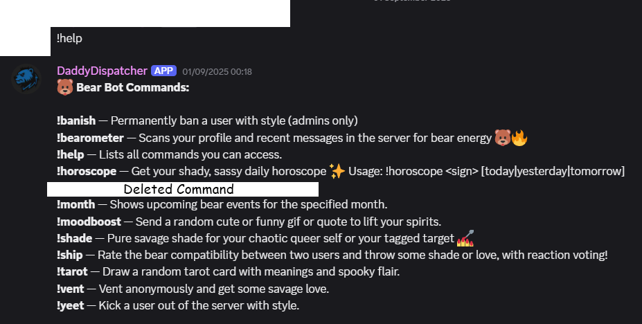 Community Discord Bot